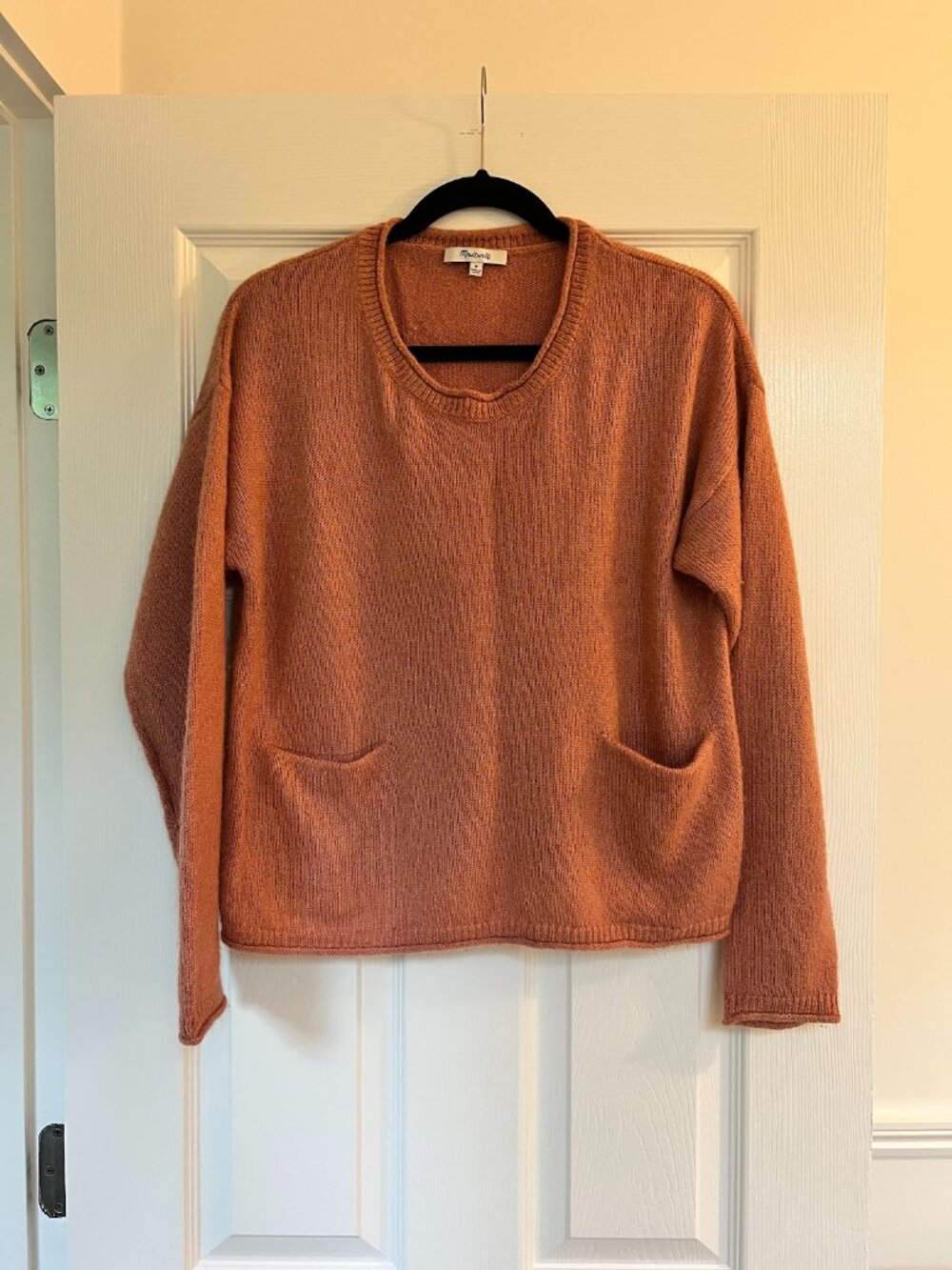Madewell Coral Sweater